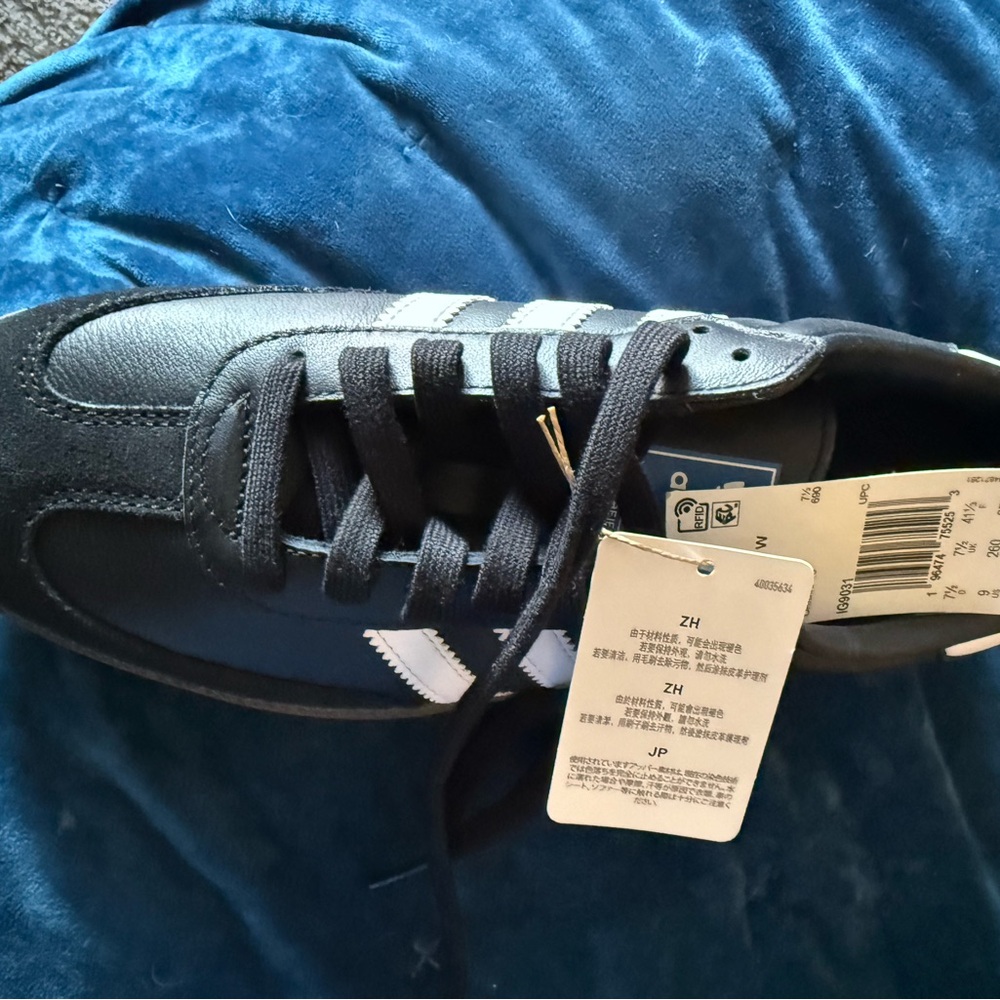Brand new Adidas Black Samba OG